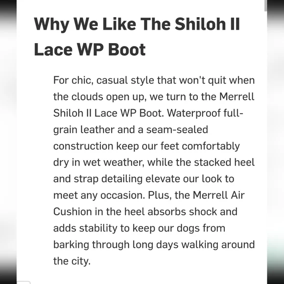 ~~MERRELL👢Shiloh II Boots~~ - Picture 16 of 16